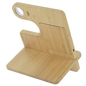 Additional Image 2 - a wooden stand with a handle