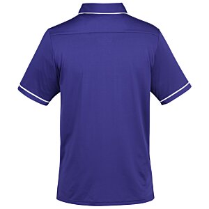 Additional Image 1 - a blue shirt with white trim