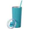 View Image 3 of 4 of Refresh Baylos Vacuum Tumbler with Straw - 20 oz.