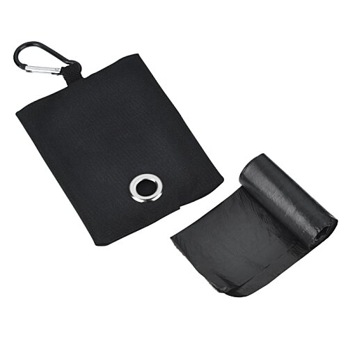 Additional Image 1 - a black case with a silver ring
