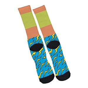 Additional Image 1 - a pair of colorful socks