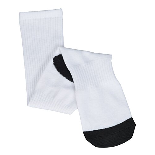 Additional Image 2 - a pair of white socks