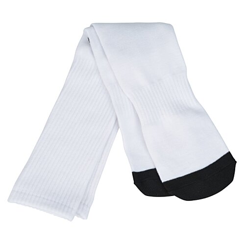 Additional Image 3 - a pair of white socks