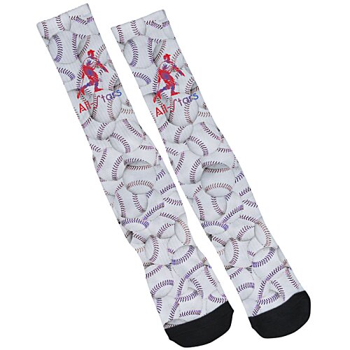 Additional Image 6 - a pair of white socks