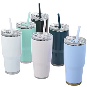 Additional Image 6 - a group of colorful drinks with straws