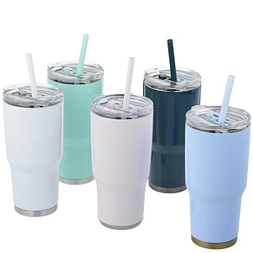 Additional Image 6 - a group of colorful drinks with straws