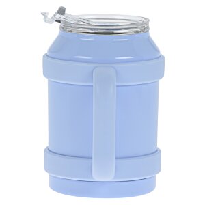 Additional Image 2 - a blue plastic container with a lid