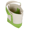 View Image 2 of 6 of Two Bottle Cotton Canvas Wine Tote