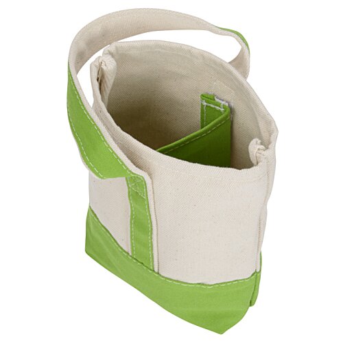 Additional Image 1 - a green and white bag