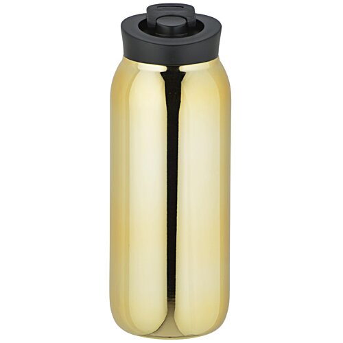 Additional Image 2 - a gold and black water bottle
