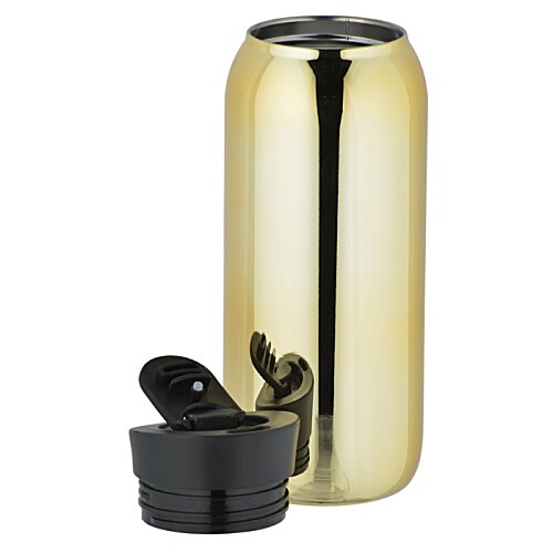 Additional Image 3 - a gold can with a black lid