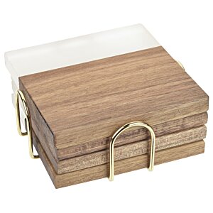 Additional Image 1 - a wooden box with a clear lid