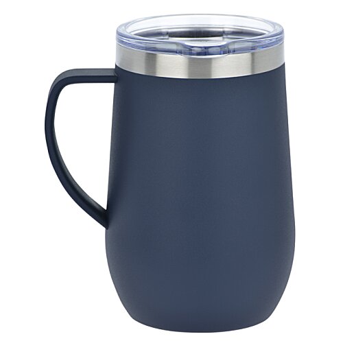 Additional Image 1 - a blue mug with a handle