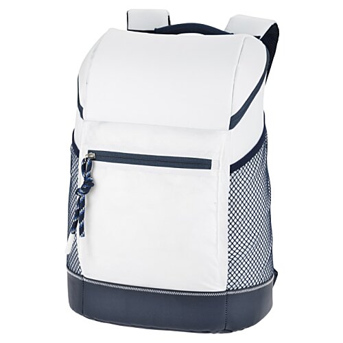 Additional Image 1 - a white and black cooler bag