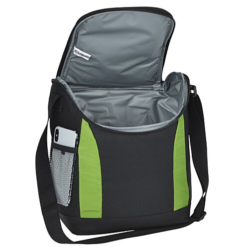 Additional Image 2 - a black and green backpack