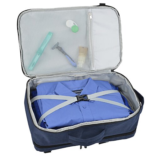 Additional Image 6 - a blue bag with a blue cloth inside