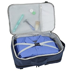 Additional Image 6 - a blue bag with a blue cloth inside