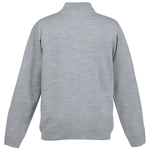 Additional Image 1 - a grey sweater with a white background