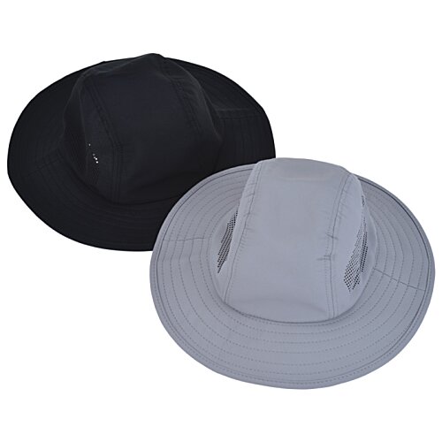 Additional Image 3 - a black and white hat