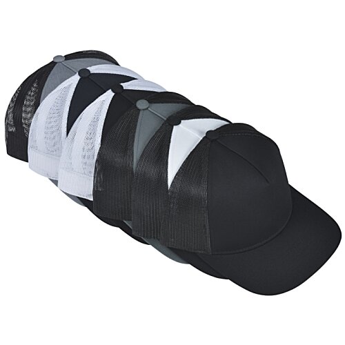 Additional Image 2 - a black and white hat