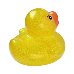 a yellow rubber ducky