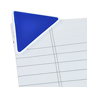 Additional Image 2 - a blue triangle on a piece of paper