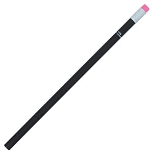 Additional Image 1 - a black pencil with a pink eraser