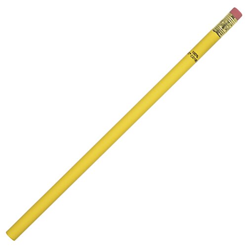 Additional Image 1 - a yellow pencil with a red eraser