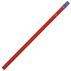 Additional Image 1 - a red pencil with blue eraser
