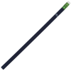 a black pencil with green tip