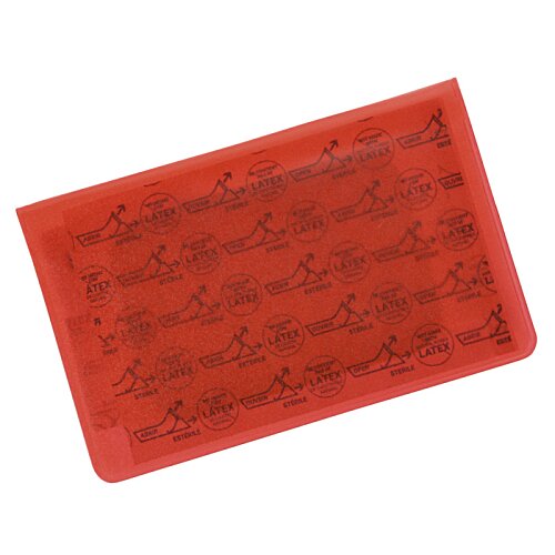 Additional Image 1 - a red rectangular object with black text