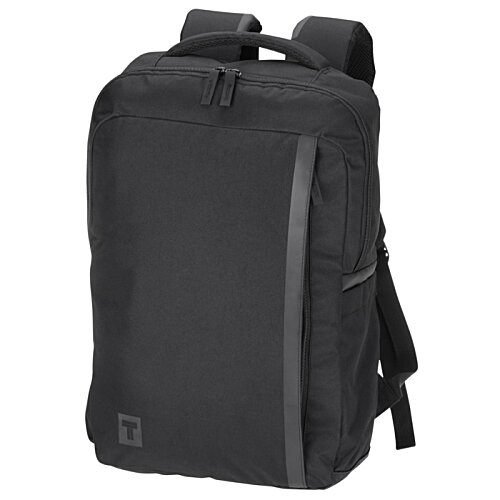 Additional Image 2 - a black backpack with straps