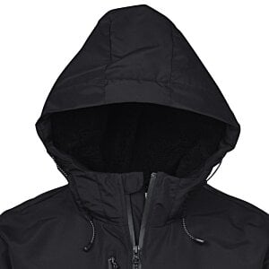 Additional Image 2 - a black jacket with a hood