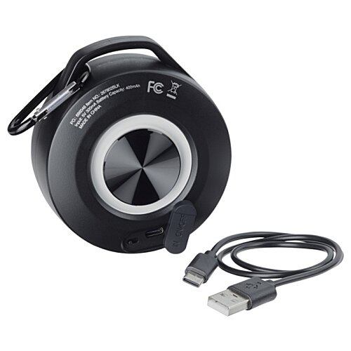 Additional Image 1 - a black round object with a cord