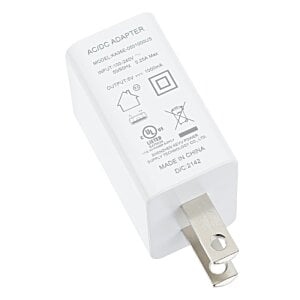 Additional Image 4 - a white rectangular object with a metal plug