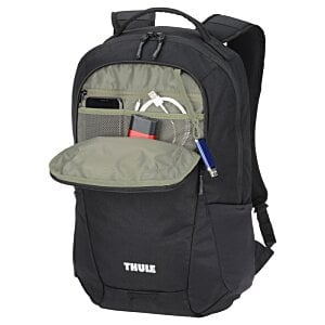 Additional Image 2 - a black backpack with a cap on it