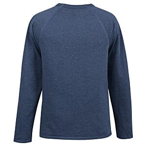 Additional Image 1 - a blue long sleeved shirt