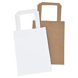 Additional Image 2 - a white and brown shopping bags