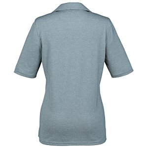 Additional Image 1 - a back view of a grey shirt