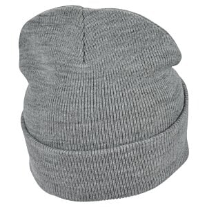 Additional Image 1 - a grey beanie on a white background