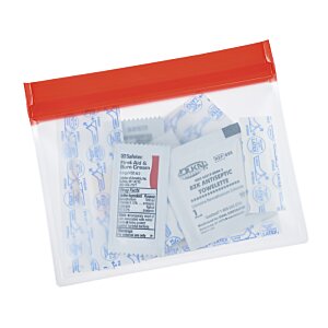 Additional Image 1 - a plastic bag with a red top