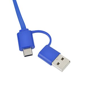 Additional Image 4 - a blue cable with a couple of plugs