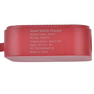 Additional Image 5 - a red plastic object with white text