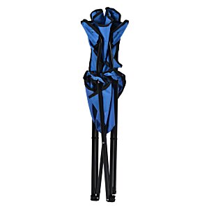 Additional Image 3 - a blue and black sculpture