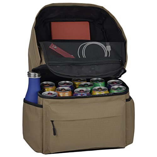 Additional Image 2 - a backpack with food in it