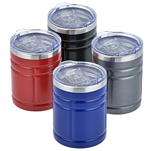 Additional Image 3 - a group of metal barrels