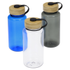 View Image 3 of 3 of Tritan Bottle with Bamboo Lid - 34 oz.