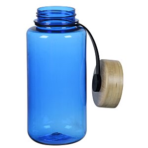Additional Image 1 - a blue water bottle with a tape on top