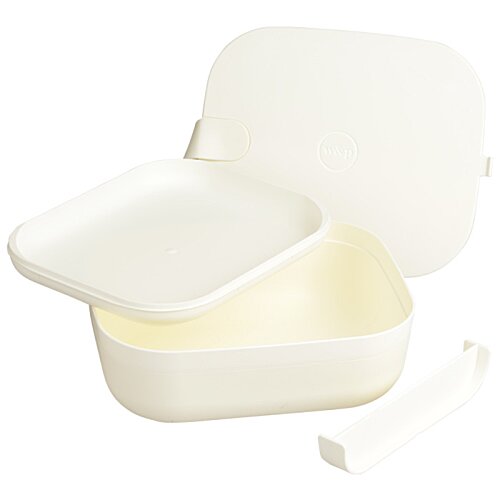 Additional Image 2 - a white container with a white lid