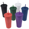 View Image 3 of 3 of Bux Tumbler with Straw - 24 oz.